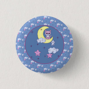 Fuchs im Mond Button
