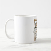 Fuchs im Sessel Weihnachten Kaffeetasse (Links)