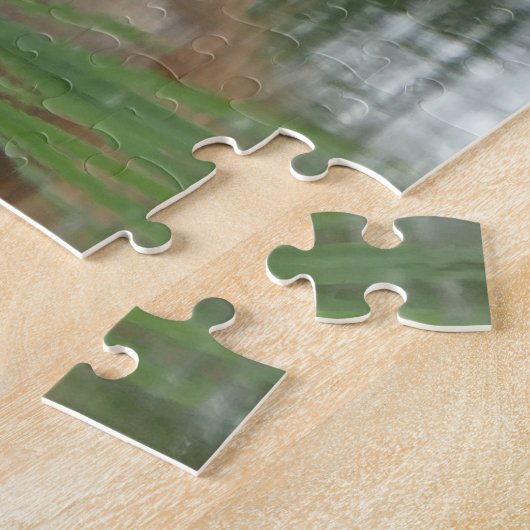 Fuchs im Teich Puzzle (Seite)