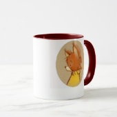 Fuchs im Turtleneck Tasse (VorderseiteRechts)