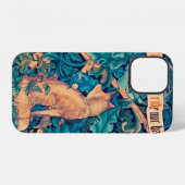 Fuchs im Wald, William Morris iPhone Hülle (Rückseite (Horizontal))