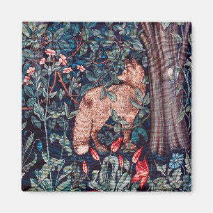 Fuchs im Wald, William Morris Magnet