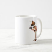 Fuchs in Boater Kaffeetasse (VorderseiteRechts)