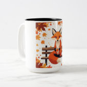 Fuchs in der Tasse Herbst (Vorderseite Links)