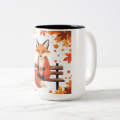 Fuchs in der Tasse Herbst (VorderseiteRechts)