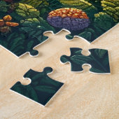 Fuchs in einer magischen Wald Bibliothek Puzzle (Seite)