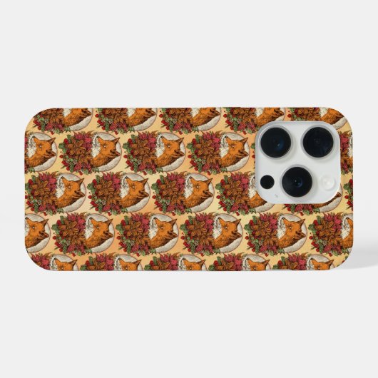 Fuchs iPhone Hülle (Rückseite (Horizontal))