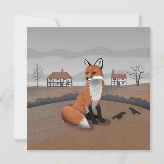 Fuchs Karte (Vorderseite)