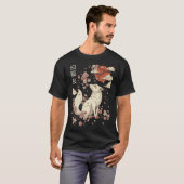 Fuchs Kirschblüte T-Shirt (Vorne ganz)
