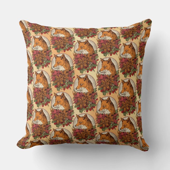 Fuchs Kissen (Vorderseite)
