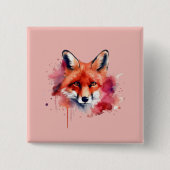 Fuchs-Knopf Button (Vorderseite)