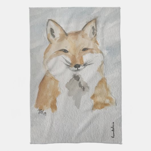 Fuchs Küchenhandtuch Geschirrtuch (Vertikal)
