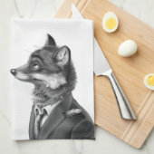 Fuchs Küchenhandtuch (Profil) Handtuch (Viertel Falte)