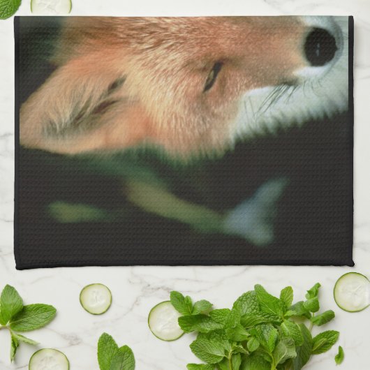 FUCHS KÜCHENTUCH (Gefaltet)