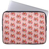 Fuchs-Laptop-Hülle Laptopschutzhülle (Vorderseite)