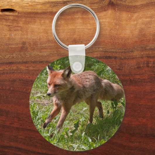 Fuchs laufen schlüsselanhänger (Vorderseite)