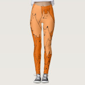 Fuchs Leggings (Vorderseite)
