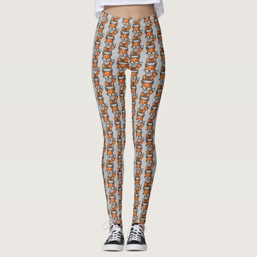 Fuchs Leggings (Vorderseite)