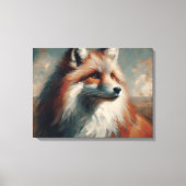 Fuchs Leinwanddruck (Vorderseite)