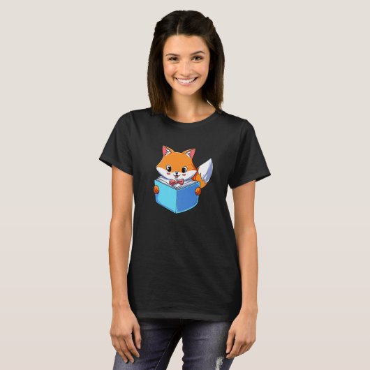 Fuchs-Lesebuch-Reader T-Shirt (Vorne ganz)
