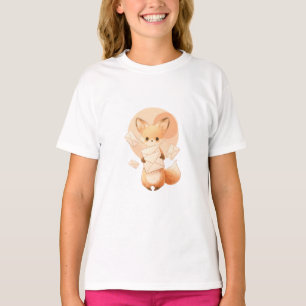 Fuchs liefert Liebesbriefe an Kinder T-Shirt