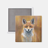 Fuchs Magnet (Vorderseite/Rückseite)