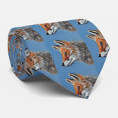 Fuchs Malerei Krawatte (Gerollt)