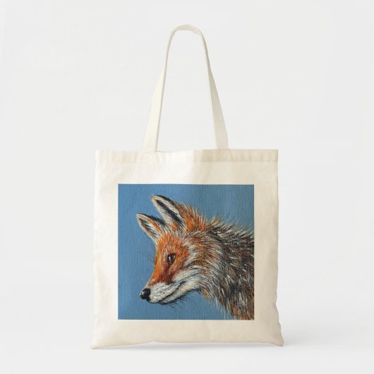 Fuchs Malerei Tragetasche (Vorne)