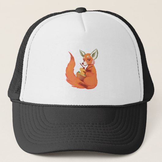 Fuchs-Mama Truckerkappe (Vorderseite)