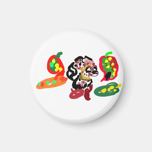 Fuchs markiert Herbst Magnet (Vorne)