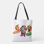 Fuchs markiert Herbst  Tasche (Rückseite)