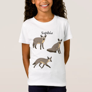 Fuchs mit Fledermausohren T-Shirt
