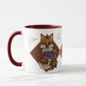 Fuchs mit Herbsthockern Tasse (Links)
