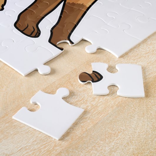 Fuchs mit Sonnenbrille Puzzle (Seite)