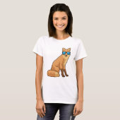 Fuchs mit Sonnenbrille T-Shirt (Vorne ganz)