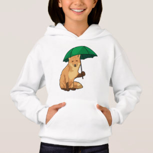 Fuchs mit Umbrella Hoodie