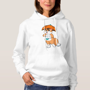 Fuchs mit Umbrella Hoodie