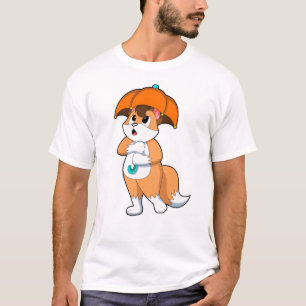 Fuchs mit Umbrella T-Shirt