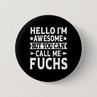 Fuchs Nachname Ruf Fuchs Familie Team Nachname Button