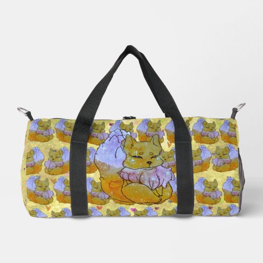 Fuchs namens Dice Duffle Bag (Vorderseite)