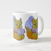 Fuchs namens Dice Jumbo-Tasse (Vorderseite Rechts)
