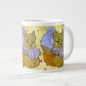 Fuchs namens Dice Jumbo-Tasse (Vorderseite Rechts)