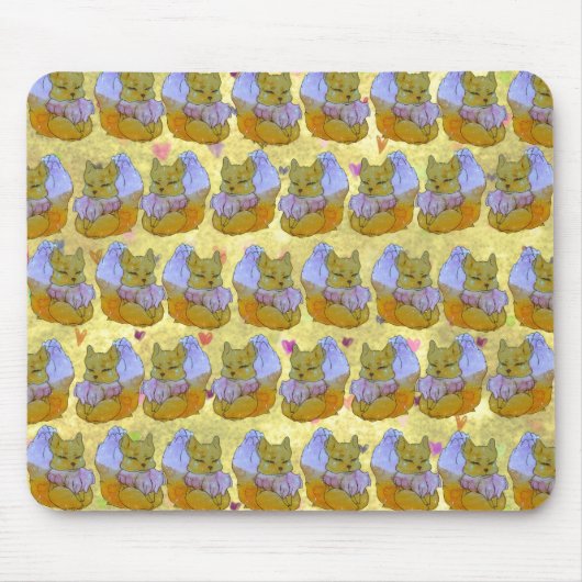 Fuchs namens Dice Mousepad (Vorne)
