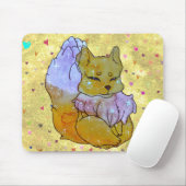 Fuchs namens Dice Mousepad (Mit Mouse)