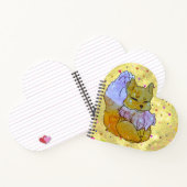 Fuchs namens Dice Notizblock (Innenseite)