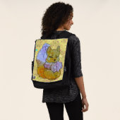Fuchs namens Dice Rucksack (Ausgewaschen)