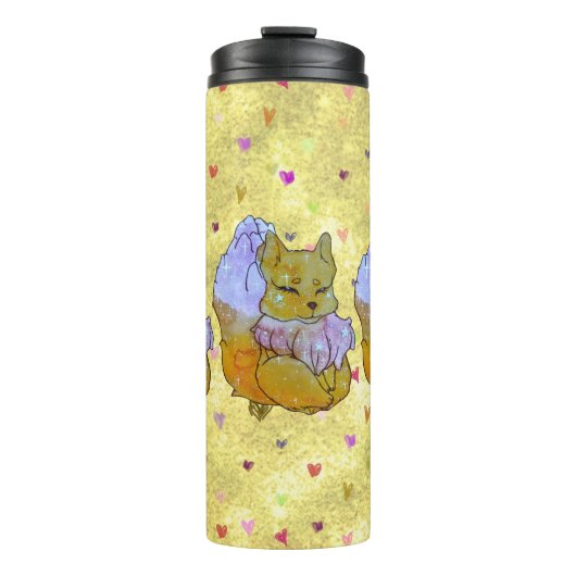 Fuchs namens Dice Thermosbecher (Vorderseite)
