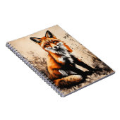 Fuchs Notizbuch Journal Notizblock (Rechte Seite)