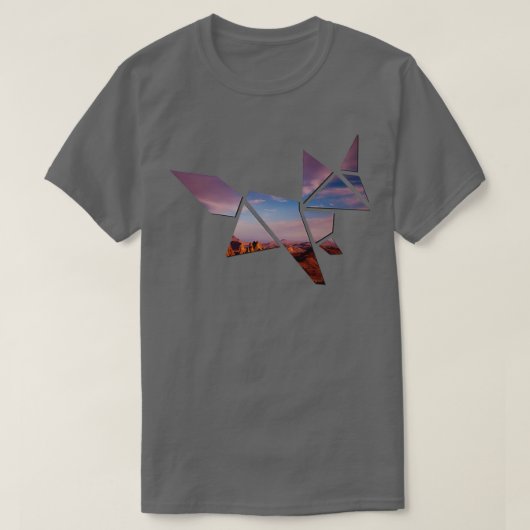 Fuchs Origami 10 T-Shirt (Design vorne)