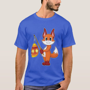 Fuchs Ostern Angeln T-Shirt